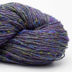 BC Garn Tussah Tweed Blue-royal-mix