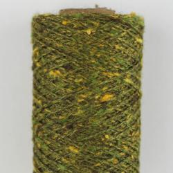BC Garn Tussah Tweed waldgrün Spule