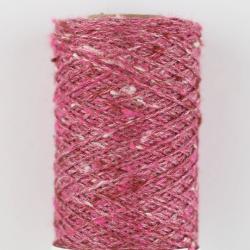 BC Garn Tussah Tweed bordeaux-creme-mix Spule