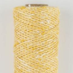 BC Garn Tussah Tweed lemon bobbin