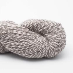 BC Garn Babyalpaca 10/2 50g natural-grey striped (undyed)