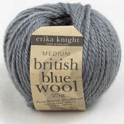 Erika Knight British Blue Wool 25g Mouse