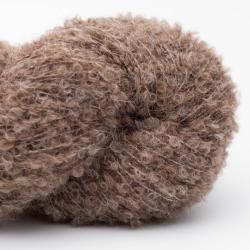 Kremke ALPACA BOUCLÉ mid brown