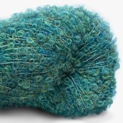 Kremke ALPACA BOUCLÉ turquoise melange