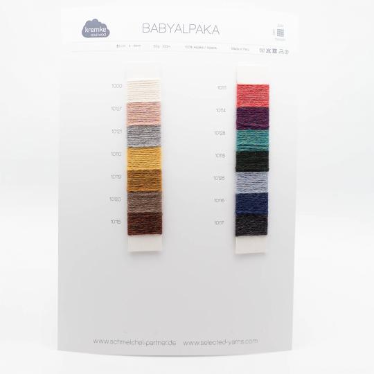 Kremke Shade cards Kremke Soul Wool Babyalpaka