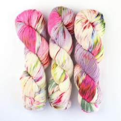 Cowgirl Blues Merino TWIST Yarn Farbverlauf handgefärbt Happy Days