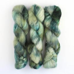 Cowgirl Blues Kid Silk gradient Håndfarvet My Heart will go on