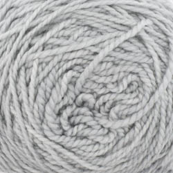 Cowgirl Blues Merino TWIST Yarn solids handgefärbt Silver Fox