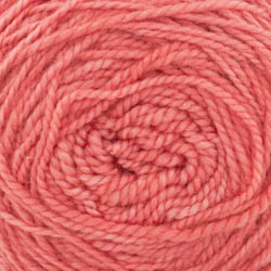 Cowgirl Blues Merino Twist Yarn solids Håndfarvet Ruby Grapefruit