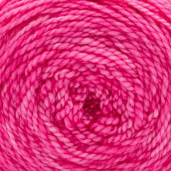 Cowgirl Blues Merino Twist Yarn solids hand dyed Hot Pink