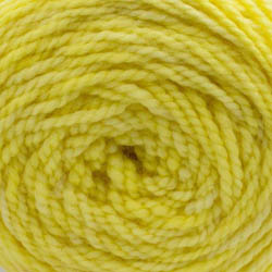 Cowgirl Blues Merino TWIST Yarn solids handgefärbt Lemon