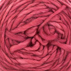 Cowgirl Blues Aran single uni Teint à la main Dusty Rose