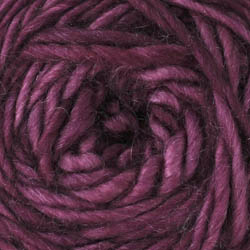 Cowgirl Blues Aran Single solids handgefärbt Auslauf Plum