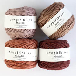Cowgirl Blues Merino DK solids 50g handgefärbt