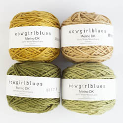 Cowgirl Blues Merino DK solids 50g handgefärbt