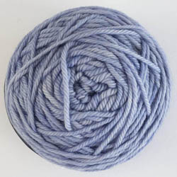 Cowgirl Blues Merino DK solids on 50g Iced Berry