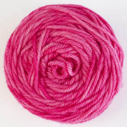 Cowgirl Blues Merino DK solids on 50g Hot Pink
