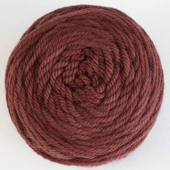 Cowgirl Blues Merino DK solids 50g handgefärbt Marsala