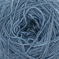 Cowgirl Blues Merino Single Lace solid Håndfarvet Airforce