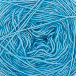 Cowgirl Blues Merino Single Lace solid hand dyed Seagrass