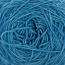 Cowgirl Blues Merino Single Lace solid Håndfarvet Guinea Fowl