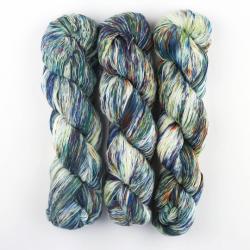 Cowgirl Blues Merino Single Lace gradient hand dyed 9 to 5