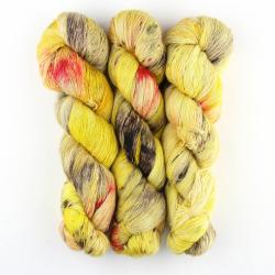 Cowgirl Blues Merino Single Lace gradient Håndfarvet Big Yellow Taxi