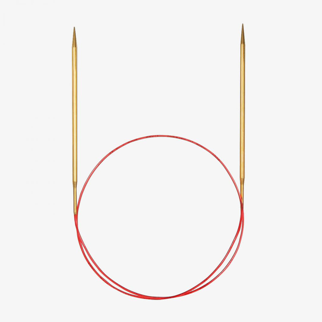 755-7 and 714-7 addiLace circular knitting needles with extra-long tips