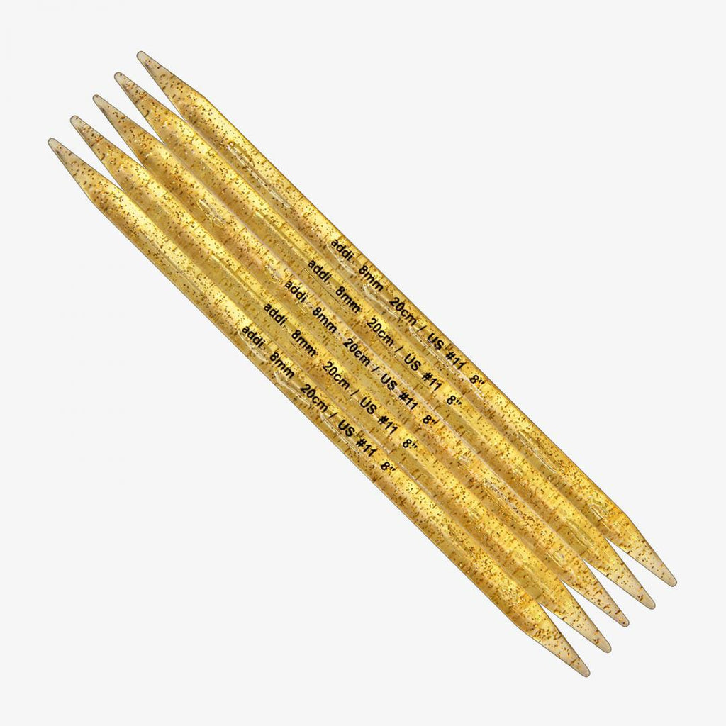 401-7 addiChampagne stocking knitting needle