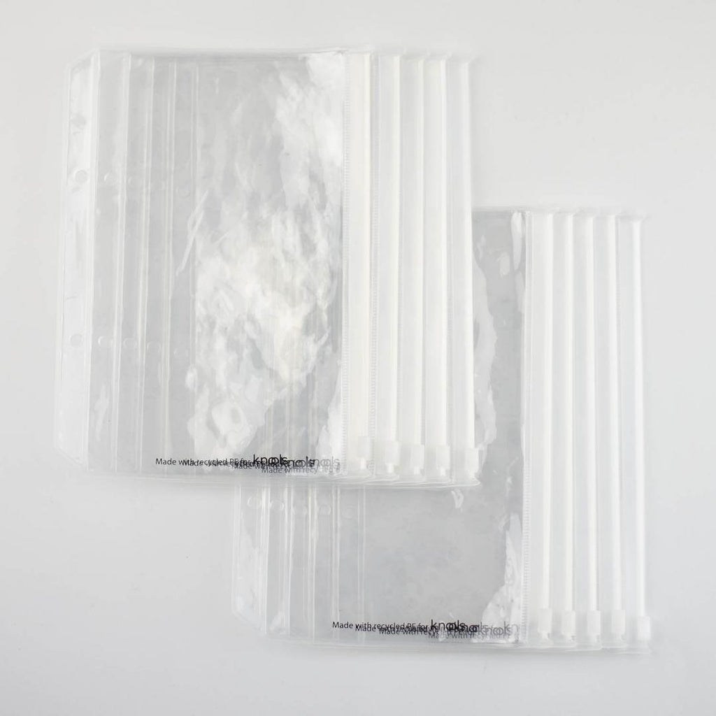 10 Zipper Bags for Needle Garage