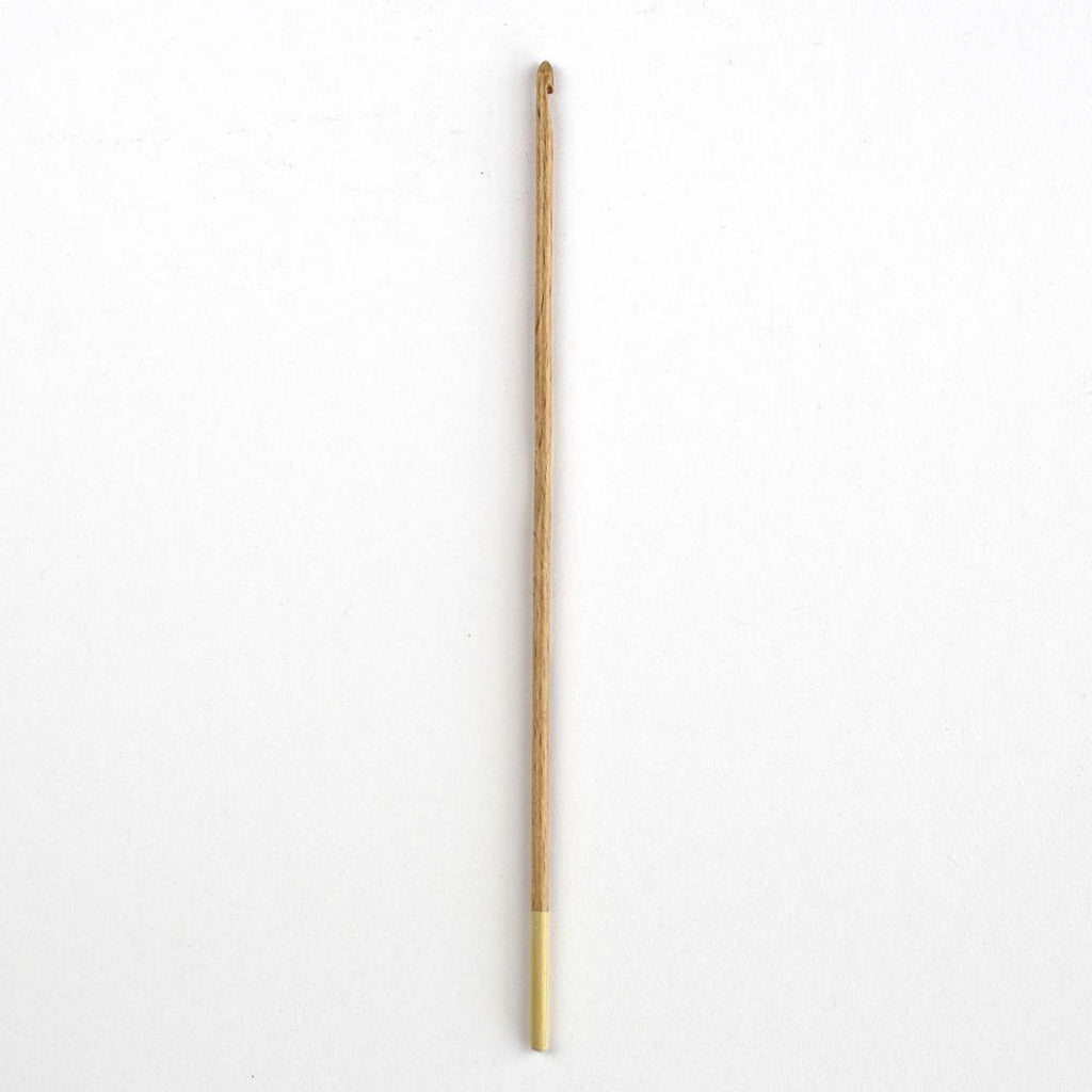 Crochet hooks made of beech wood