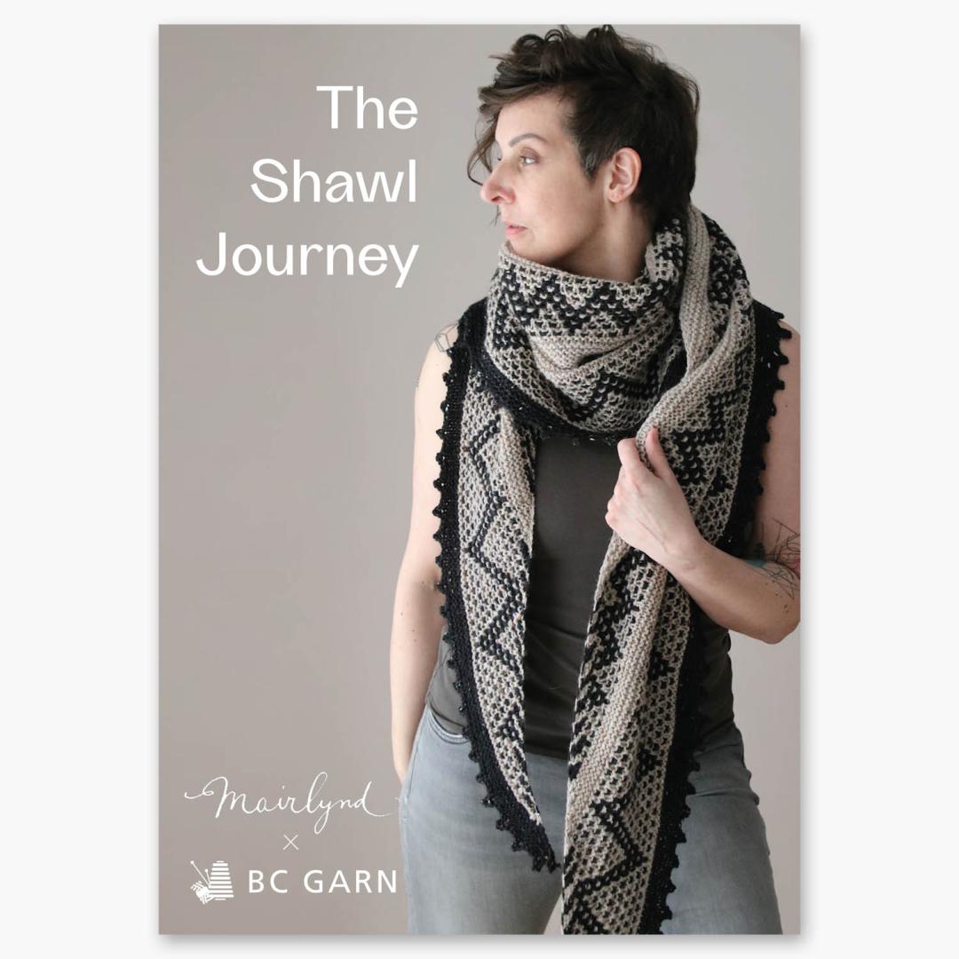 Lookbook Mairlynd x BC Garn - The Shawl Journey