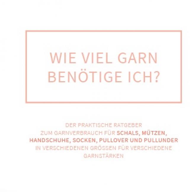 Flyer Wieviel Garn benötige ich