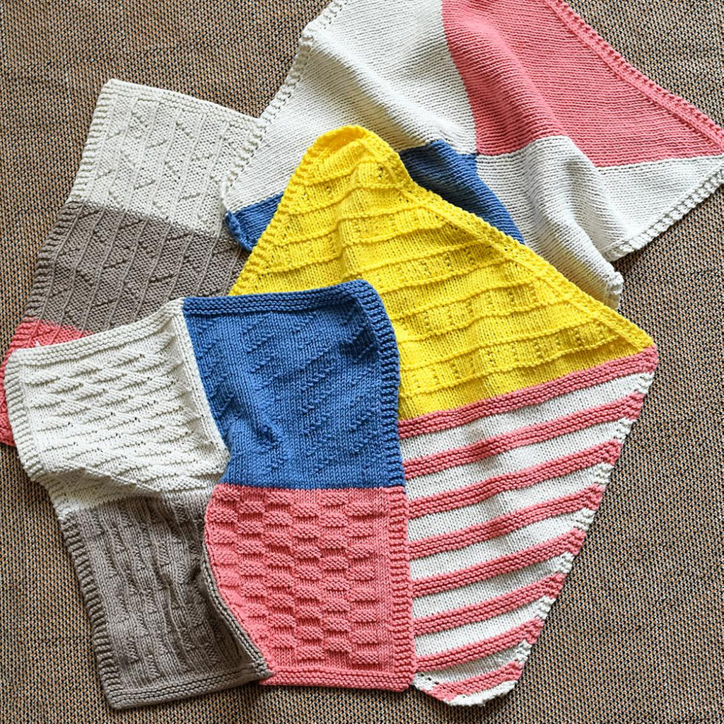Anleitung Spültücher Set Colourblock