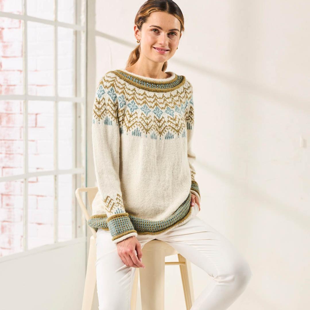Anleitung Pullover Solveig