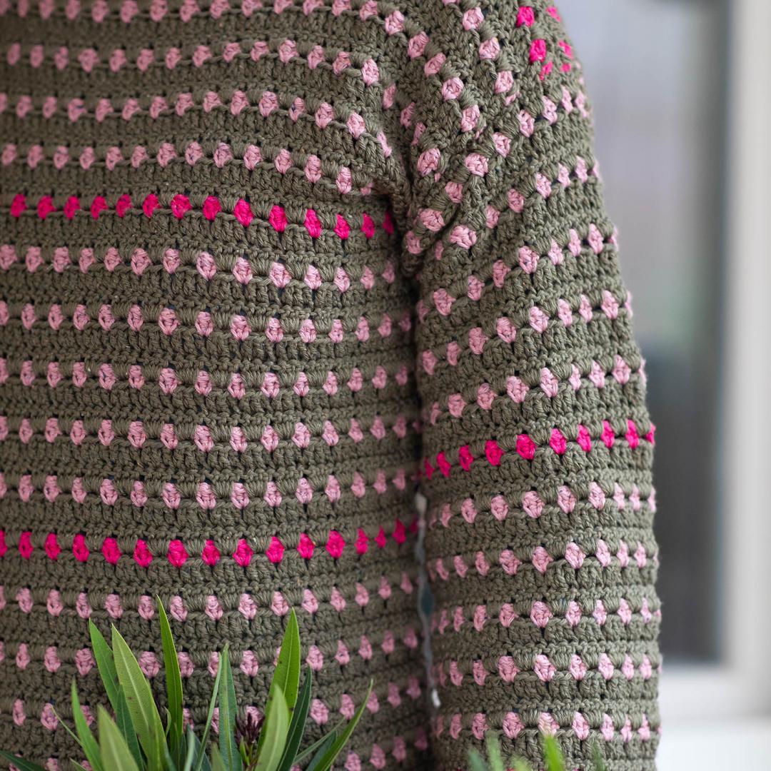 Anleitung Rose Garden Pullover