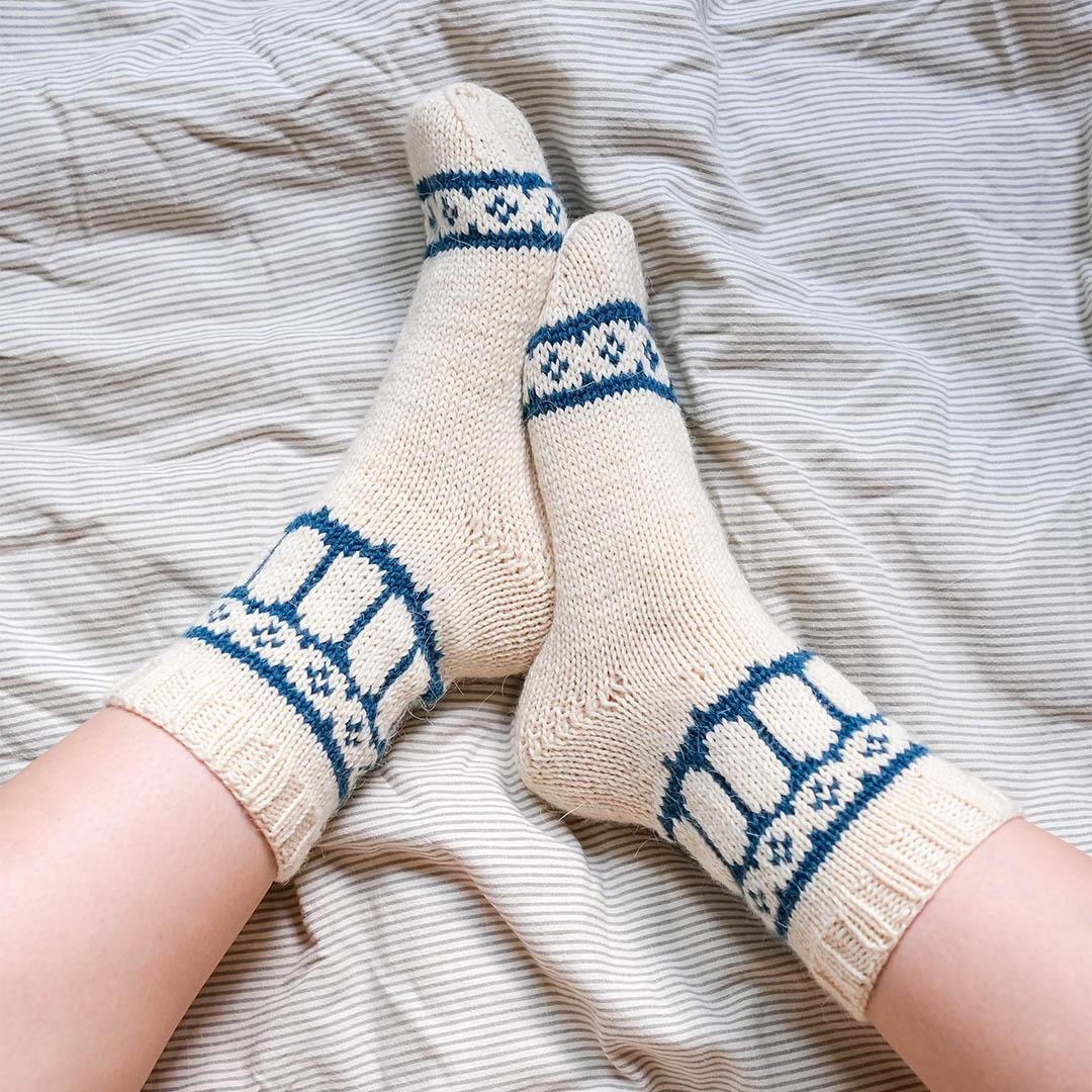 Anleitung Tea Time Socks