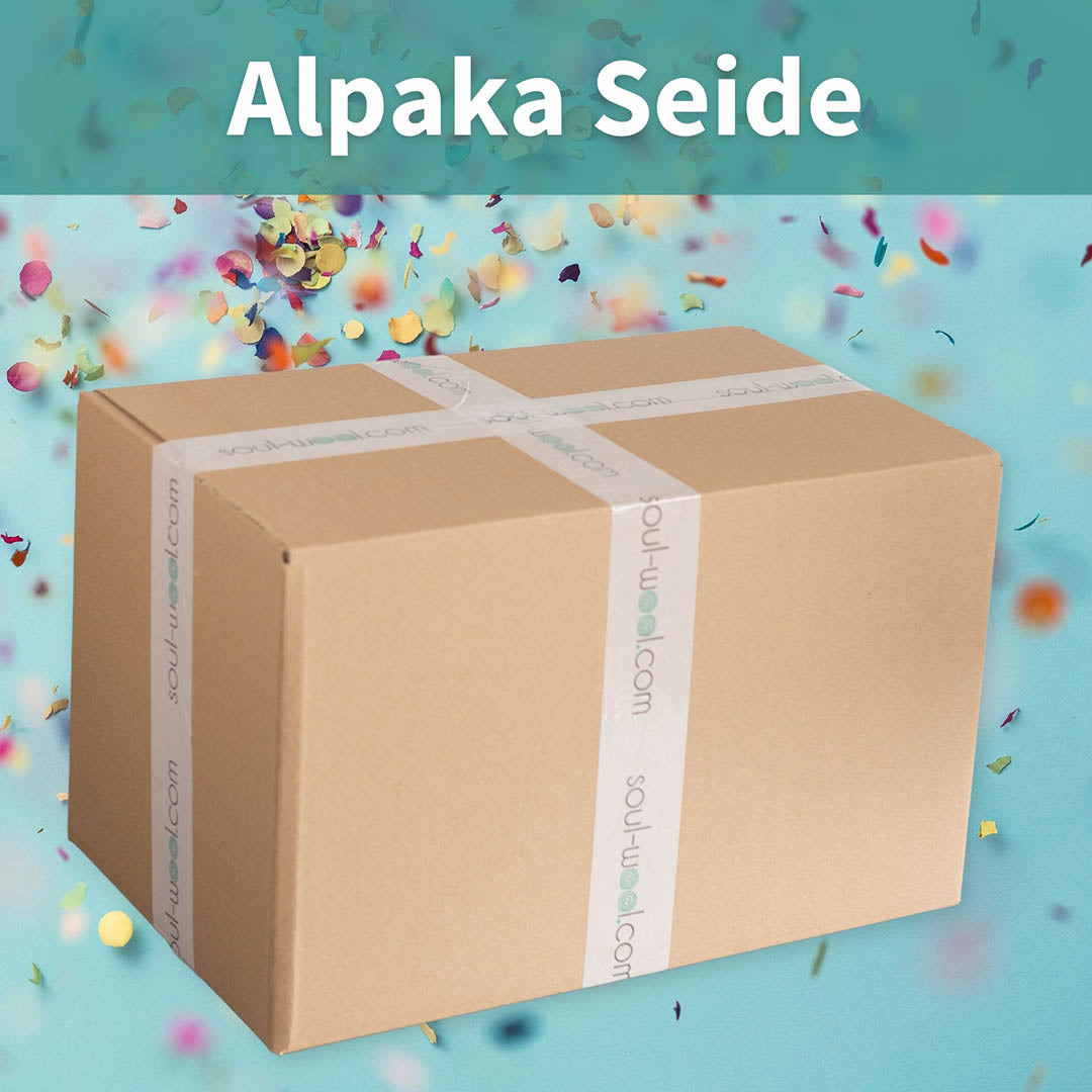 Überraschungspaket: Alpaka Seide supersoft 300g
