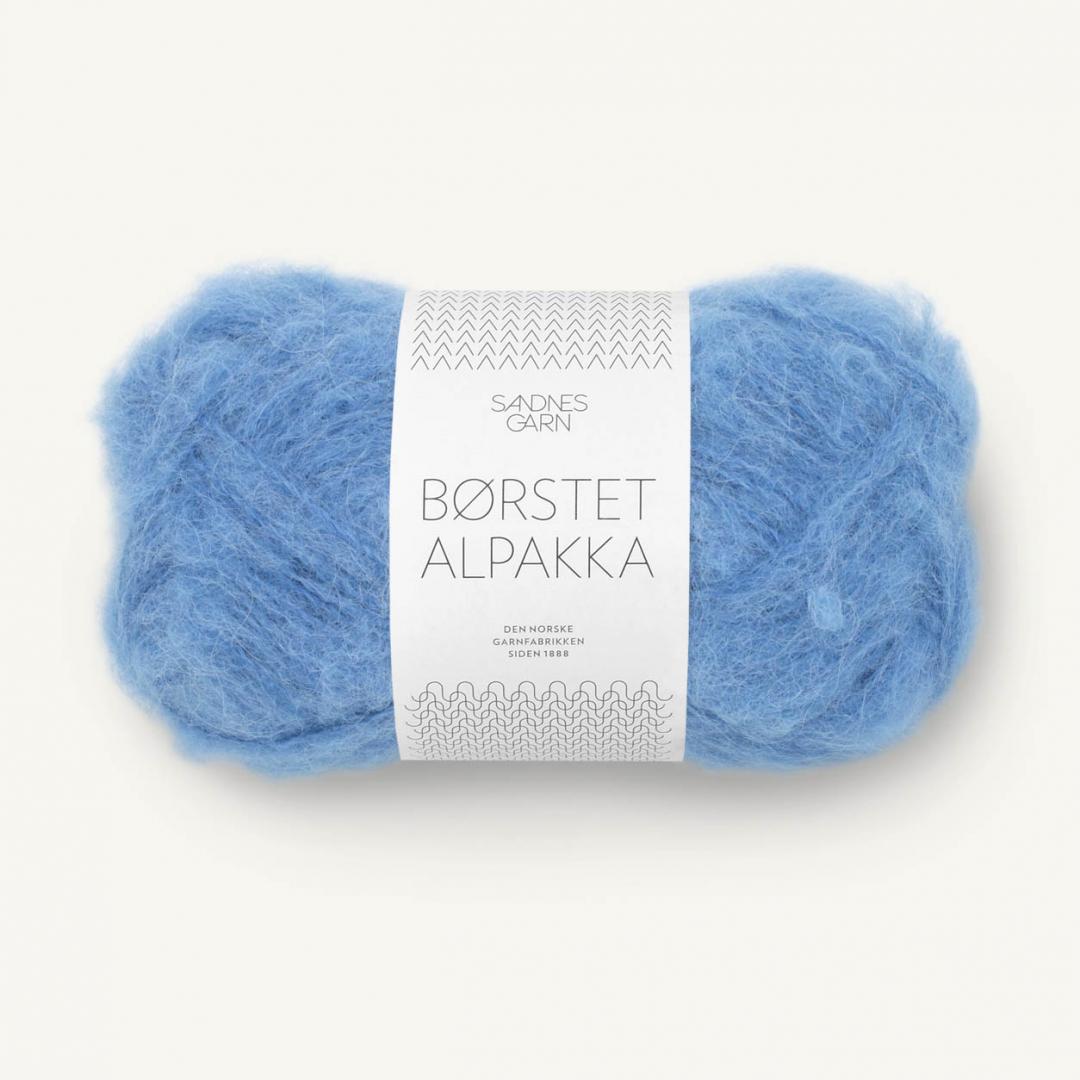 Borstet Alpakka
