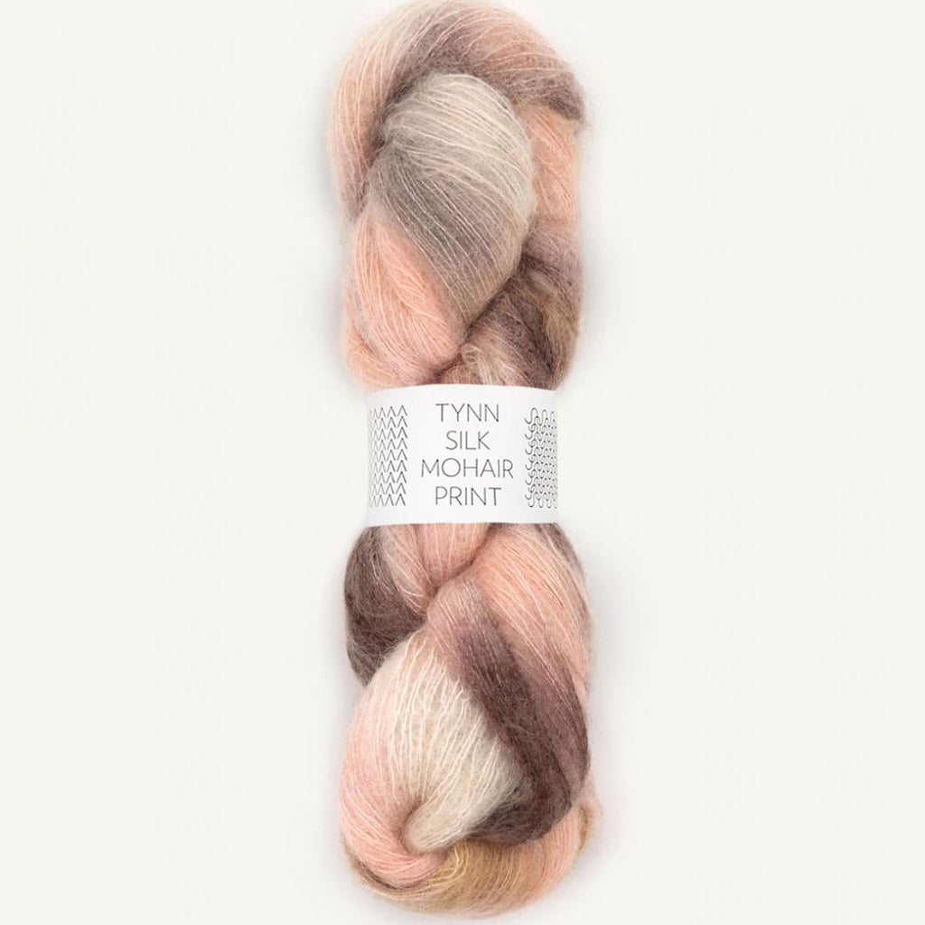 Tynn Silk Mohair Print