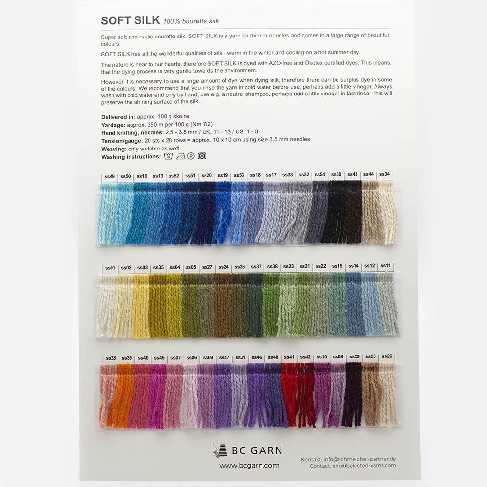 BC Garn color charts