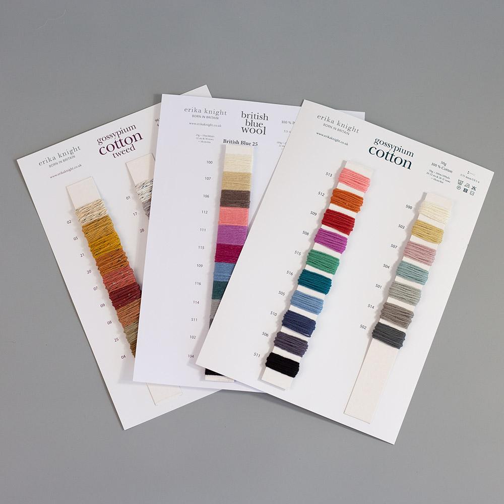 Farbkarten von Erika Knight