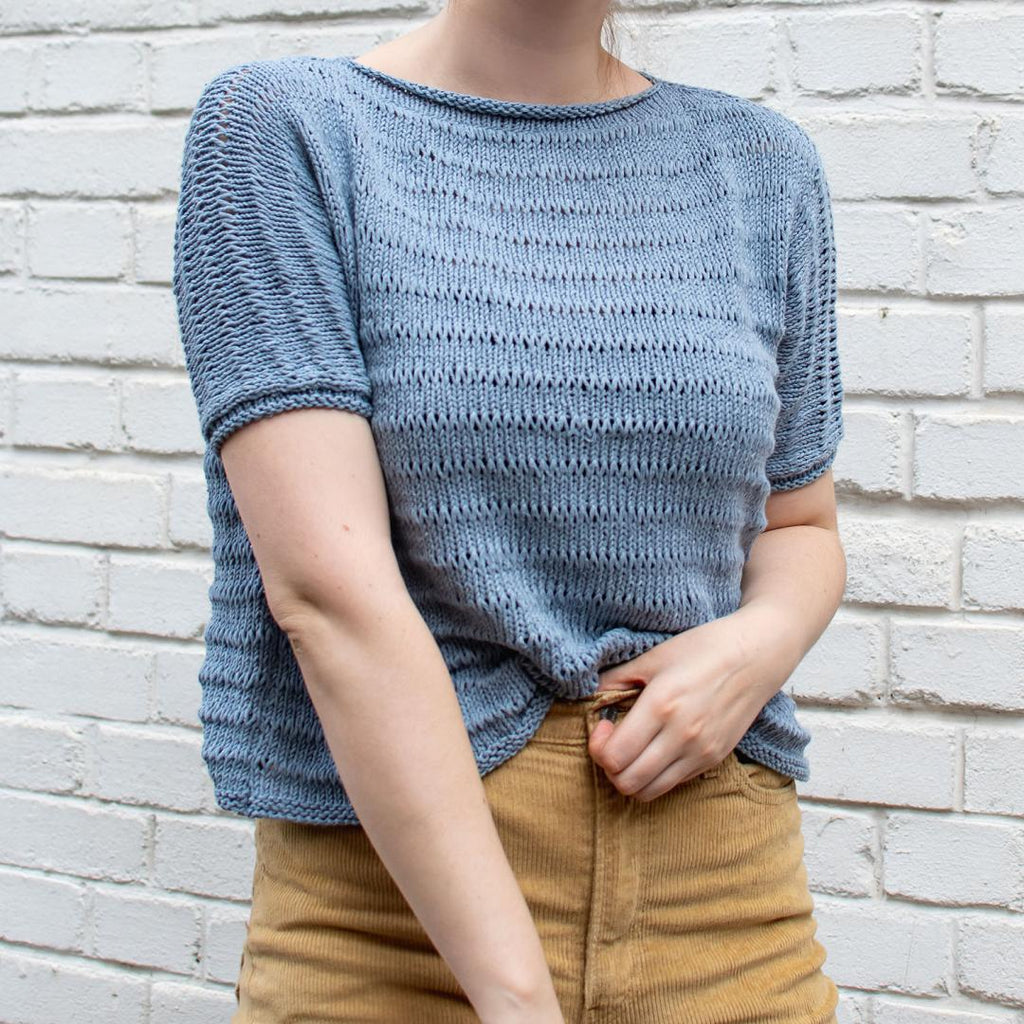 Strickset Sommerpulli Karma Cotton