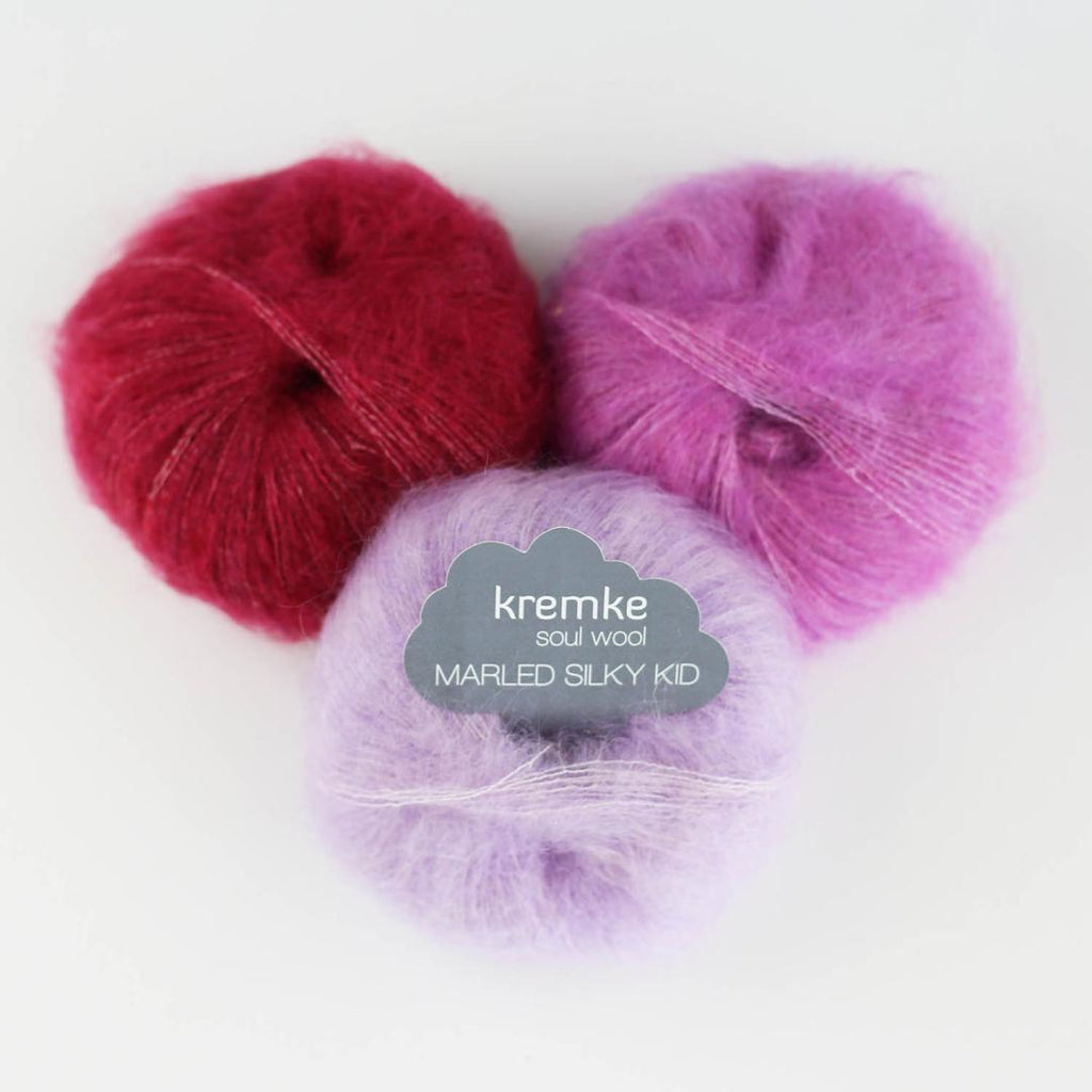 Marled Silky Kid 75g yarn pack
