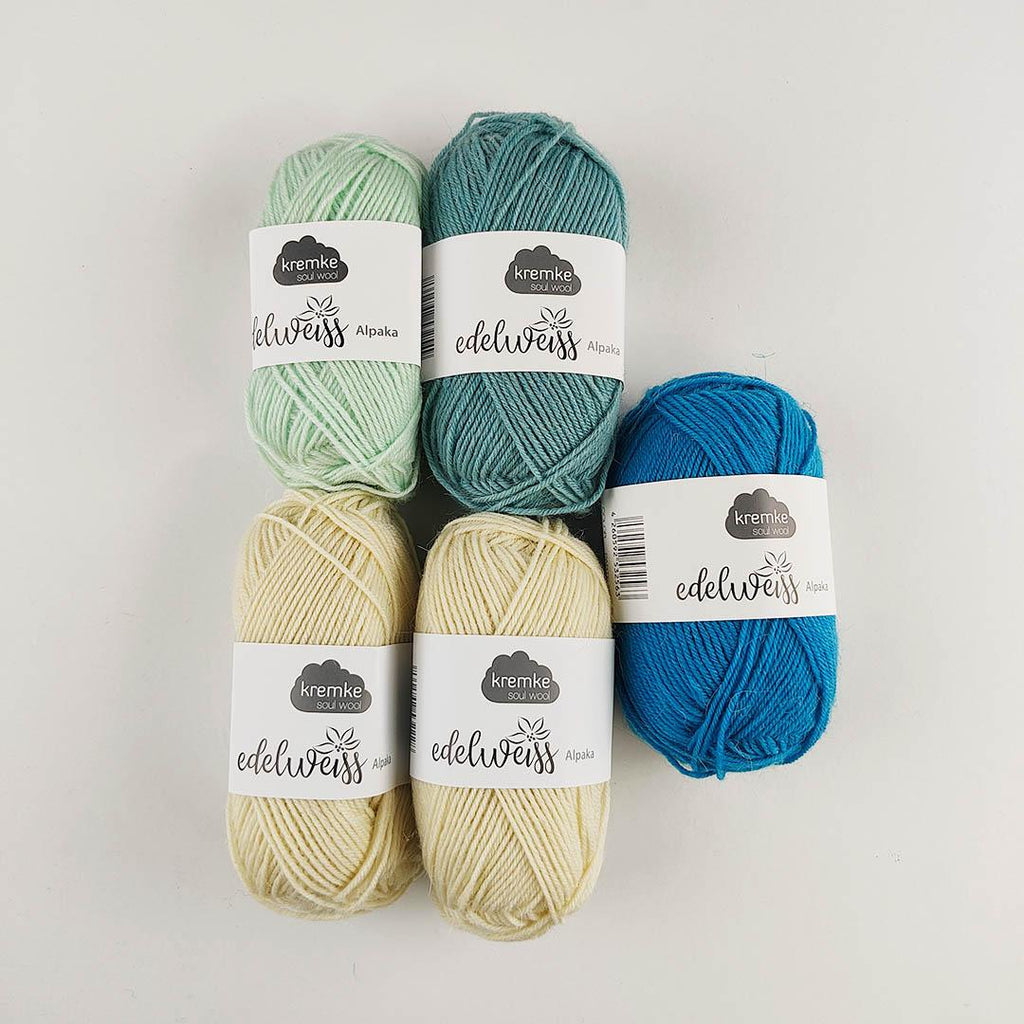 Yarn set LandIdee Norwegian socks