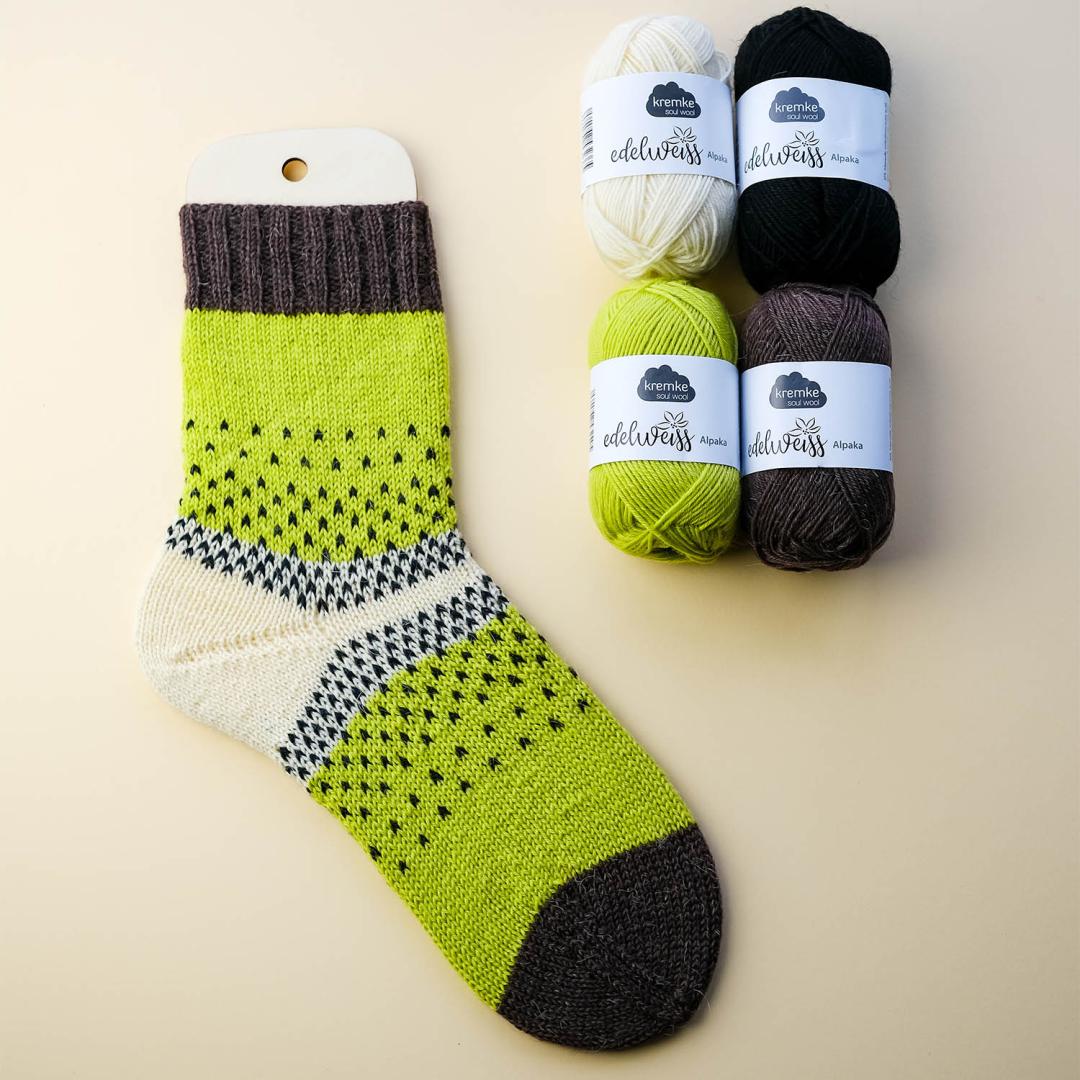 Strickset Kiwisocken
