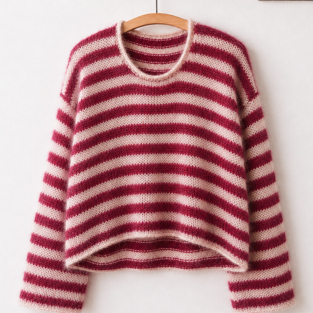 Strickset Roosi Blouse mit Kid Cotton