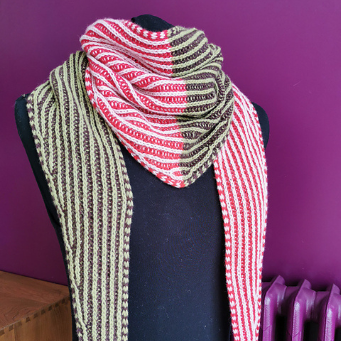 Strickset Lush Life Schal (4 Farben)