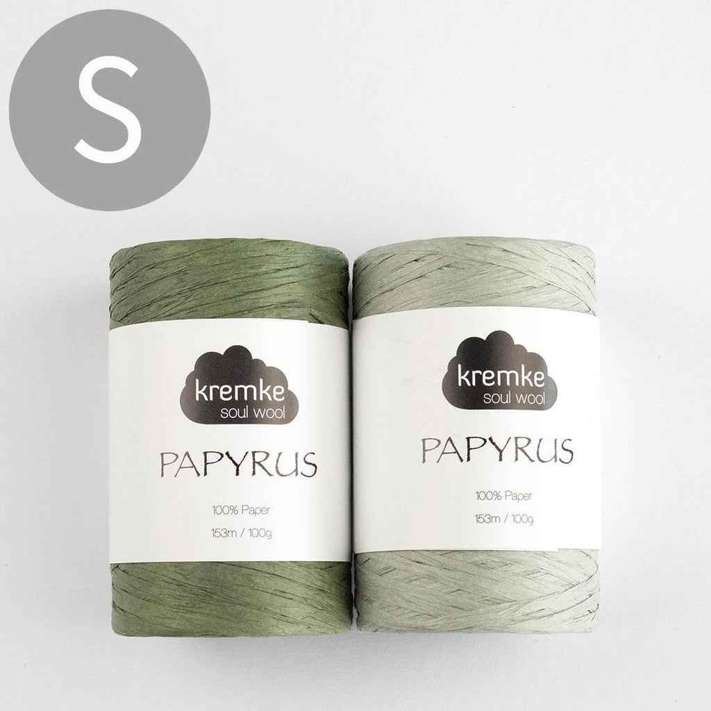 Häkelset Papyrus Korb Pia