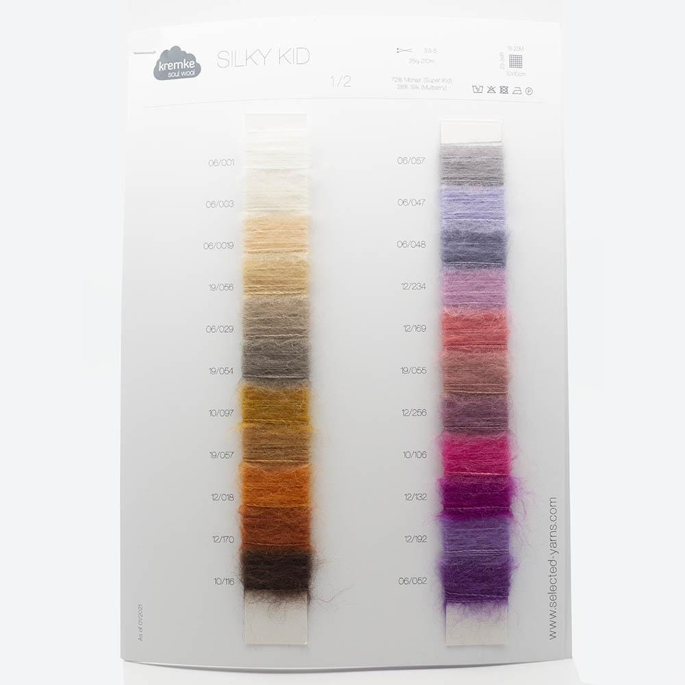 Farbkarten von Kremke Soul Wool
